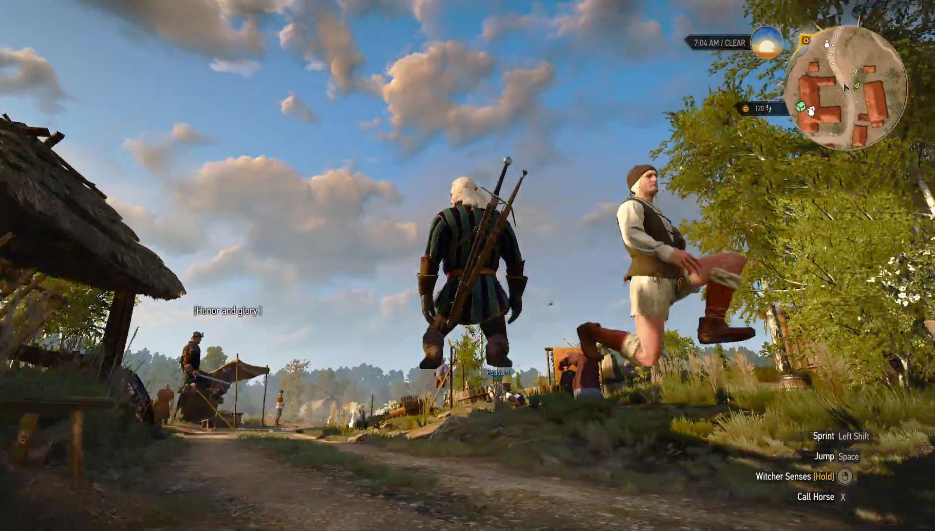 Witcher 3 Jump In Shallow Water